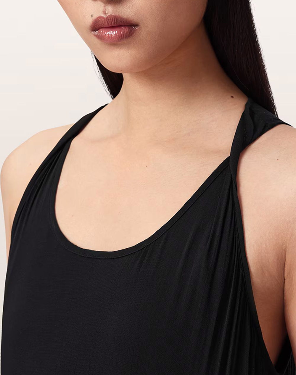 All Saints Dorina Dress W153De-Black Black Γυναικεία ρούχα φορέματα Politikos Shop Πολιτικός