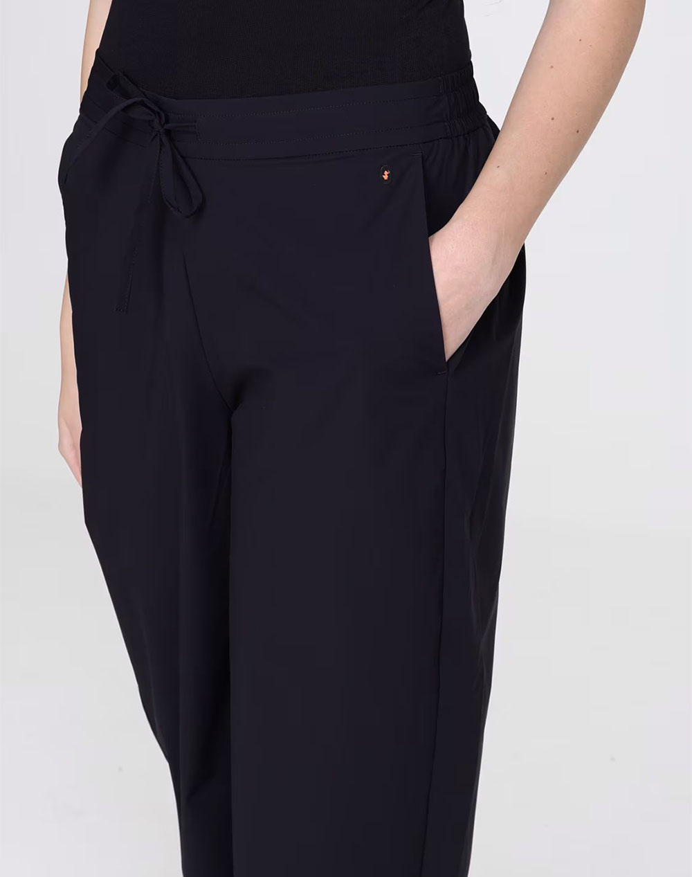 Save The Duck Asap Pants Lite W Pantalone Παντελόνι Γυναικείο Dp2756Wfino22-10000 Black Γυναικεία ρούχα παντελόνια παντελόνι Φορμας Politikos Shop 