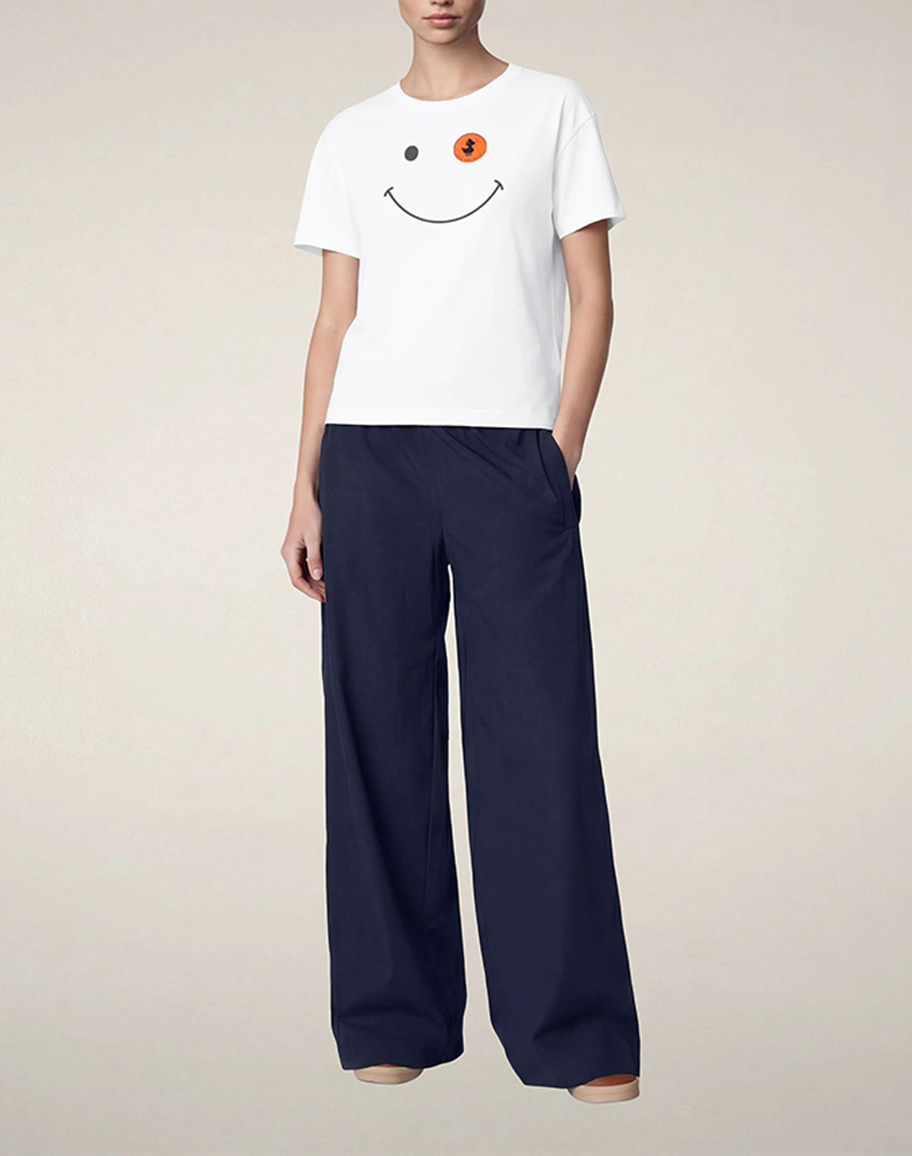 SAVE THE DUCK GILMA T/SHIRT ΜΠΛΟΥΖΑ ΓΥΝΑΙΚΕΙΟ DT1206WBESY22-00000 White φωτογραφία