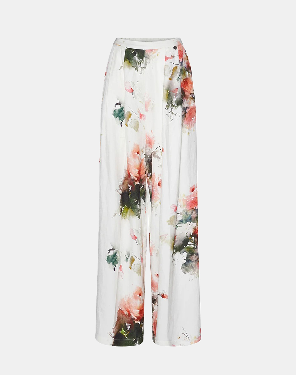 SILVIAN HEACH PANTS ALORI GPP26052PA-WATERCOLORED FLOWERS Multi