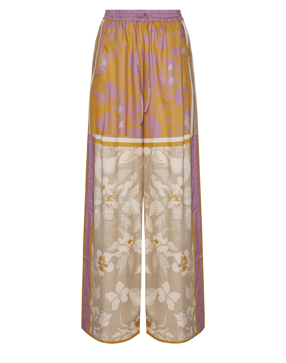 SILVIAN HEACH PANTS SINDURIA GPP26478PA-FOULARD BEIGE Biege