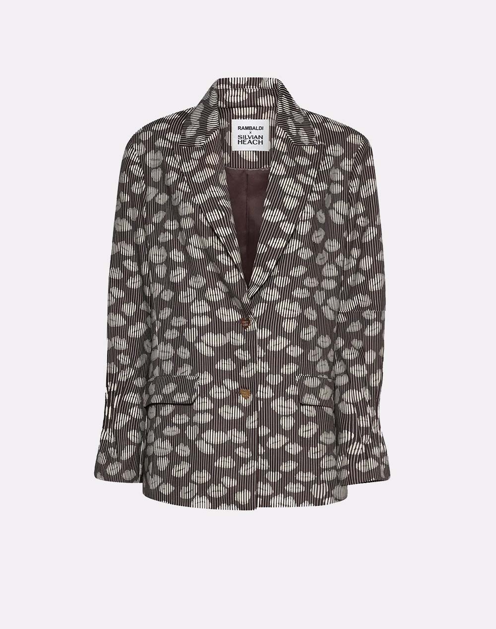 SILVIAN HEACH JACKET MUBAR CVP26012GC-CHOCOLATE BITTER Chocolate