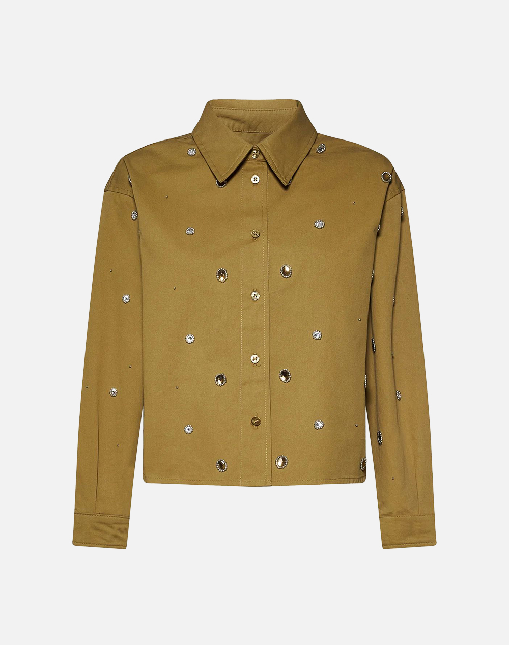 SILVIAN HEACH SHIRT HESTUA GPP26464CA-BEIGE CORNSTALK Biege