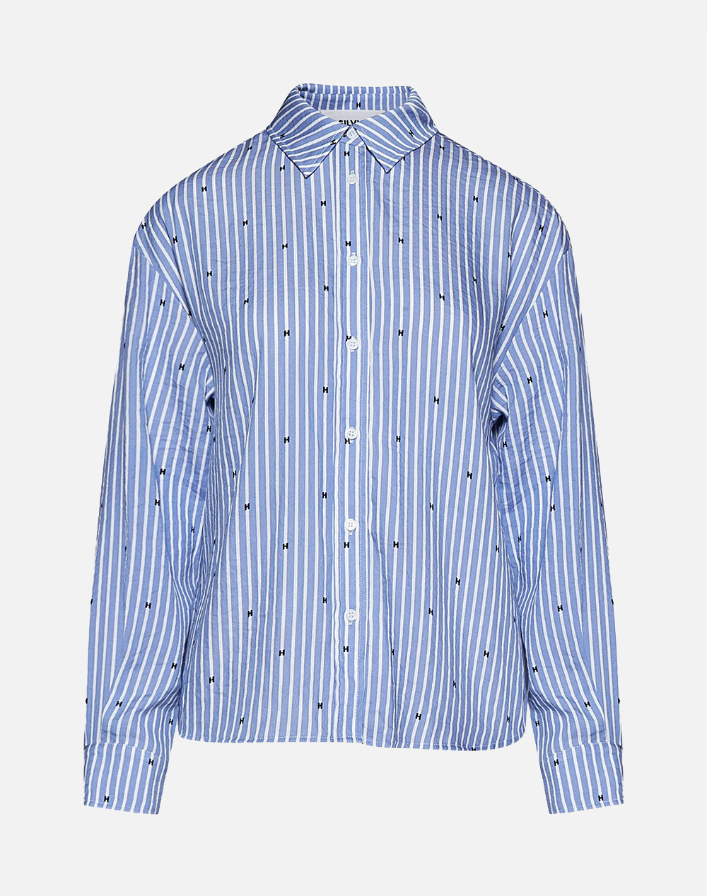 SILVIAN HEACH SHIRT MASIA GPP26198CA-STRIPES H LightBlue