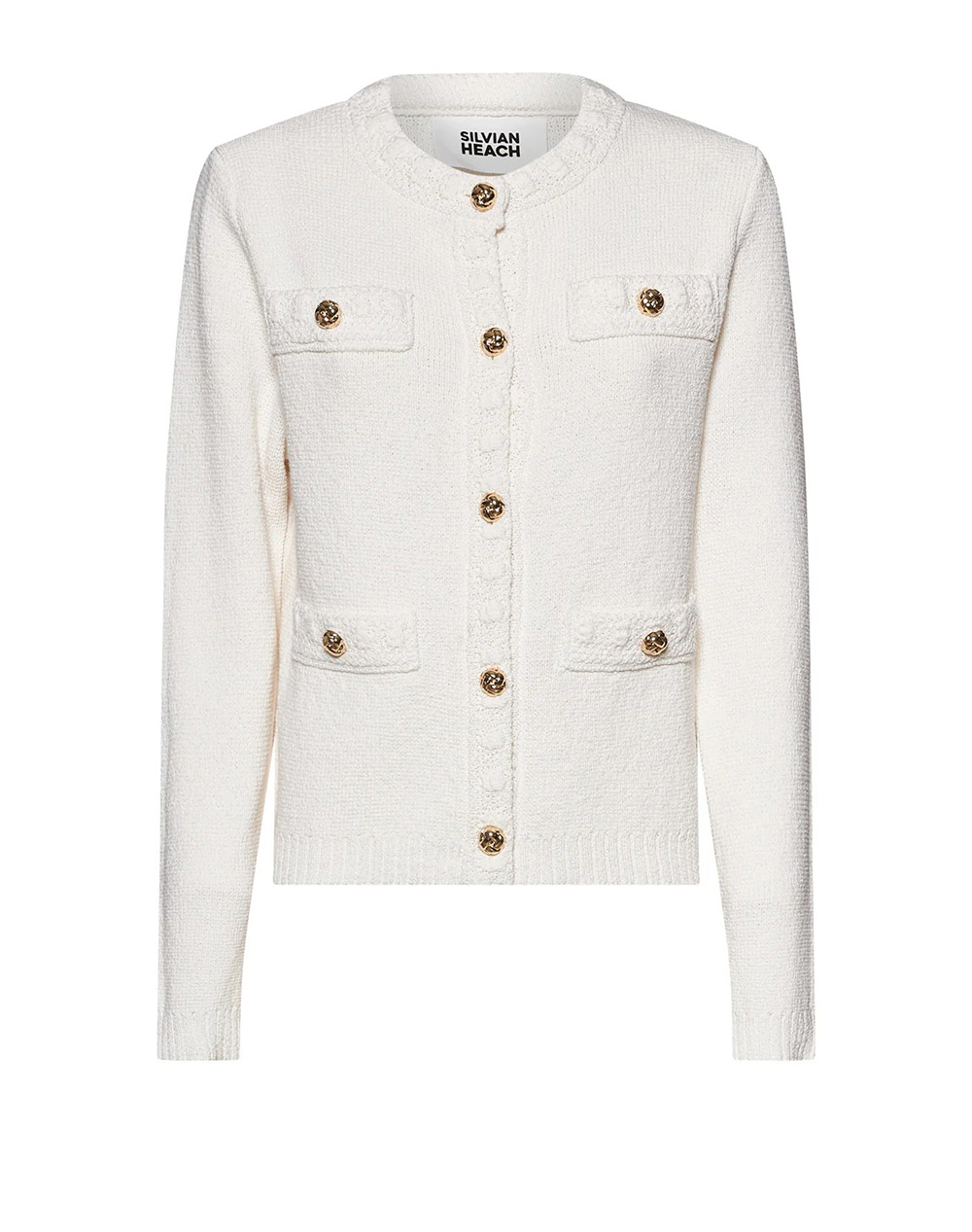 SILVIAN HEACH CARDIGAN FARLAWA GPP26384CD-OFF OffWhite