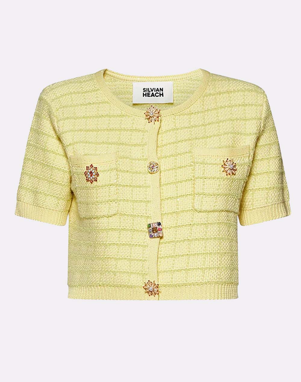 SILVIAN HEACH CARDIGAN PURDAUR GPP26457CD-LIME CANDY Lime