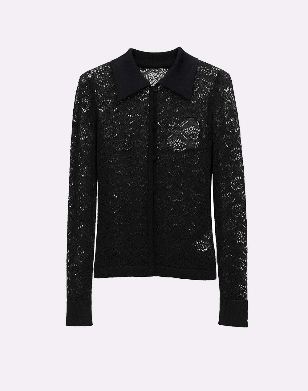 SILVIAN HEACH CARDIGAN DIPONDI CVP26006CD-BLACK Black