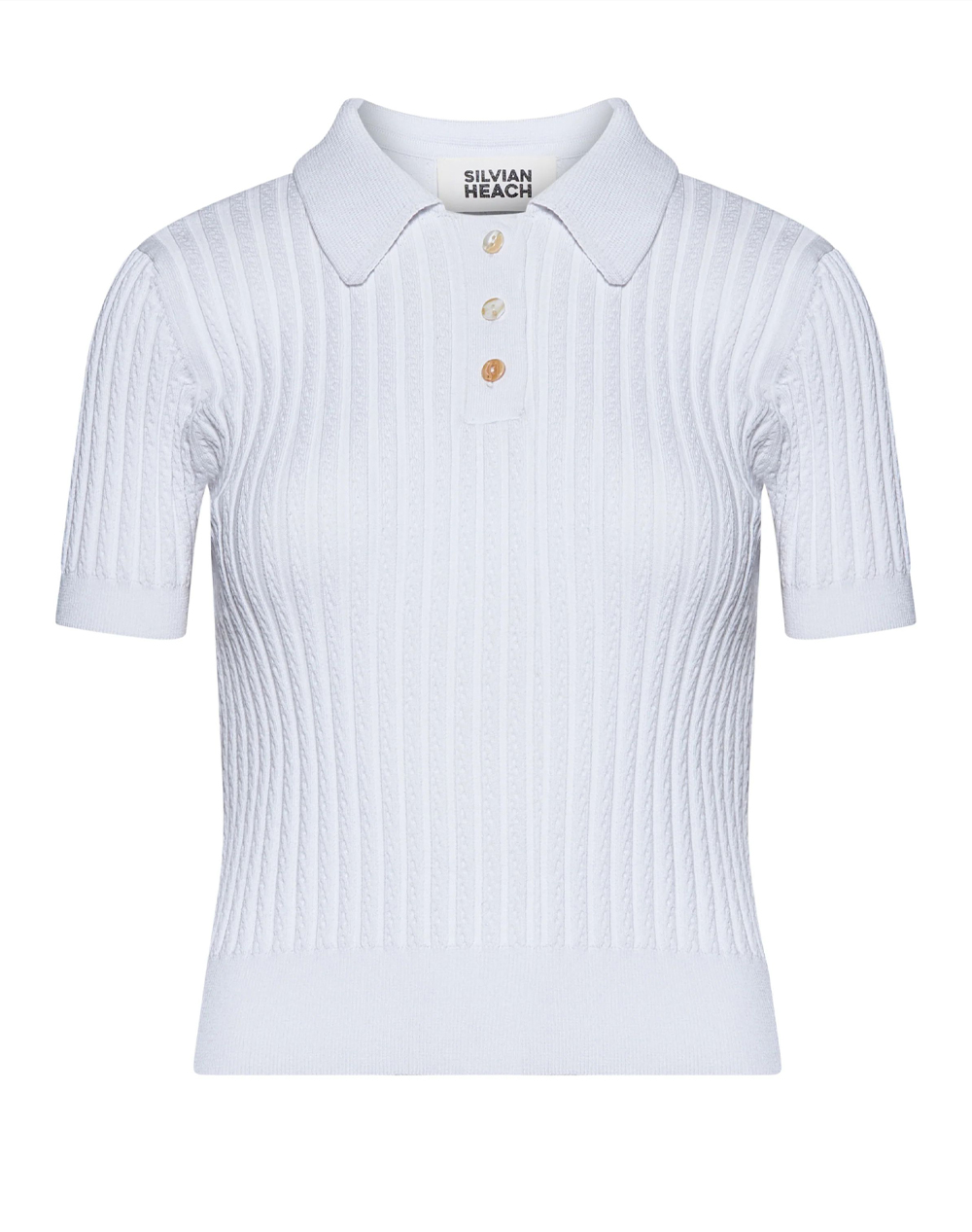 SILVIAN HEACH POLO SABA GPP26305PO-WHITE White