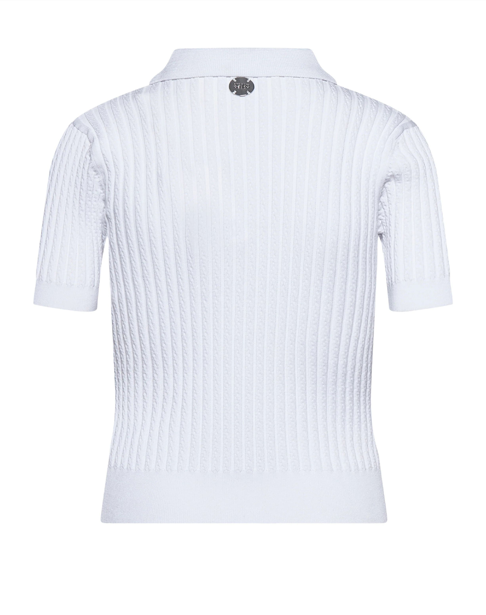 SILVIAN HEACH POLO SABA GPP26305PO-WHITE White φωτογραφία