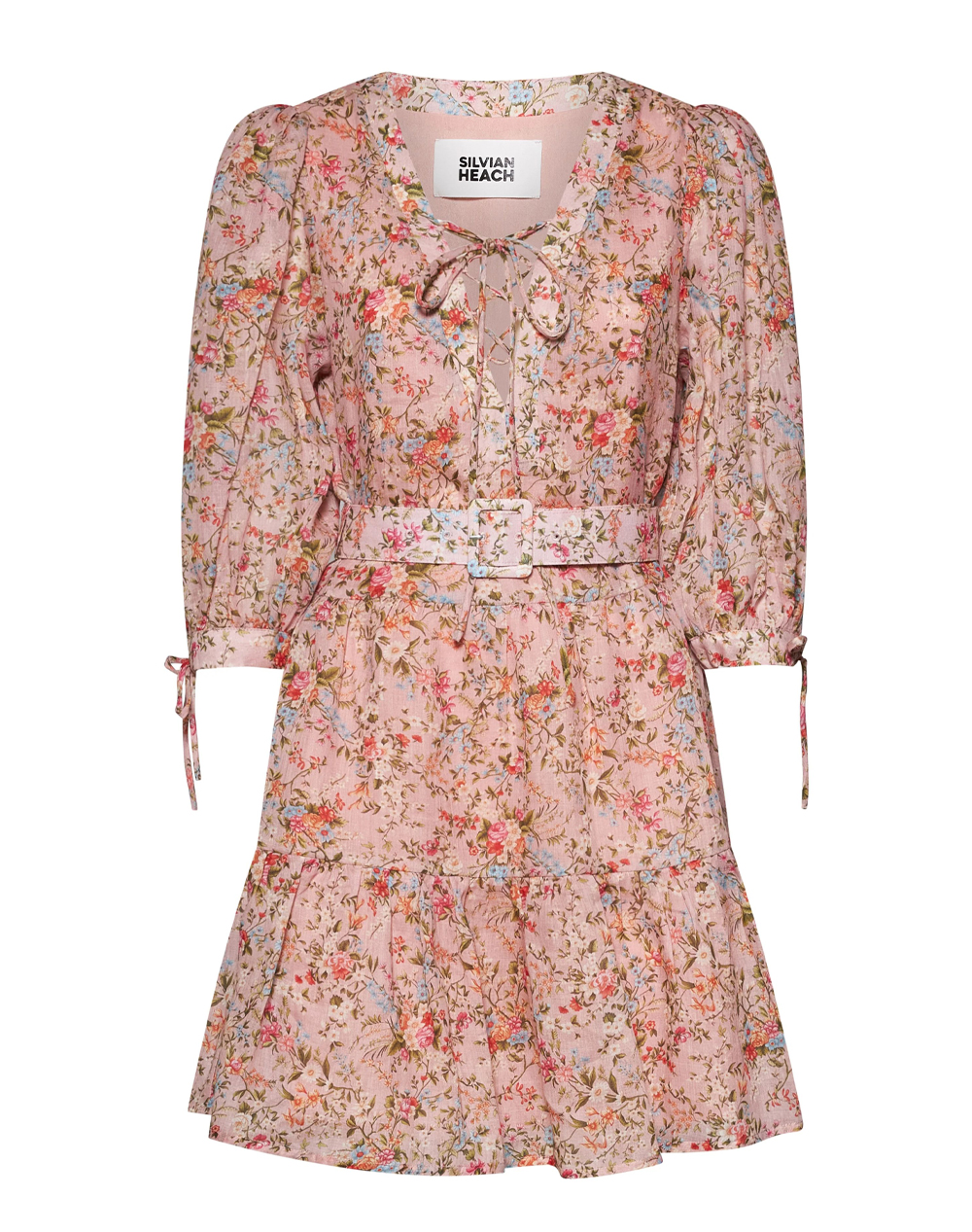 SILVIAN HEACH SHORT DRESS KARDISTA GPP26370VE-FLOWERS Multi