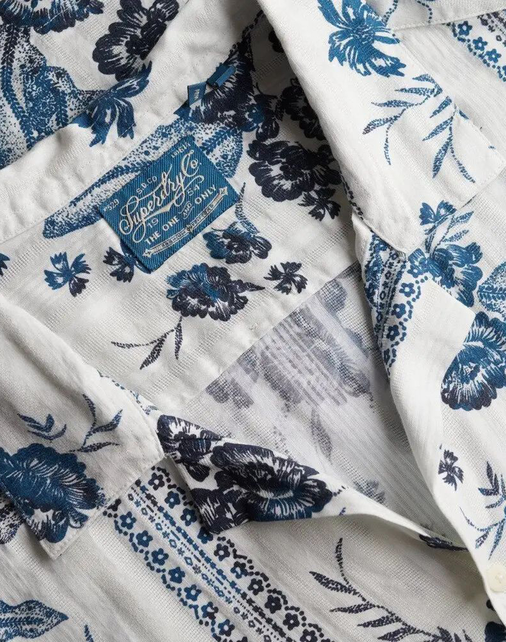 SUPERDRY SUPERDRY D4 OVIN BEACH PRINTED S/S SHIRT ΠΟΥΚΑΜΙΣΟ ΓΥΝΑΙΚΕΙΟ W4010586A-K8H Mixed - 2