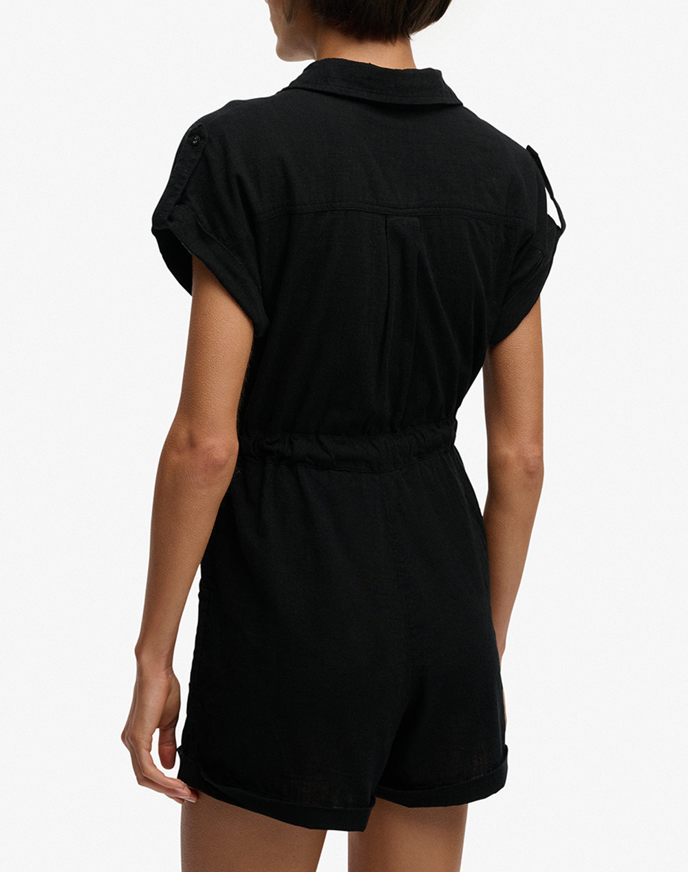 SUPERDRY D3 OVIN BELTED UTILITY PLAYSUIT ΓΥΝΑΙΚΕΙΟ W8012098A-02A Black