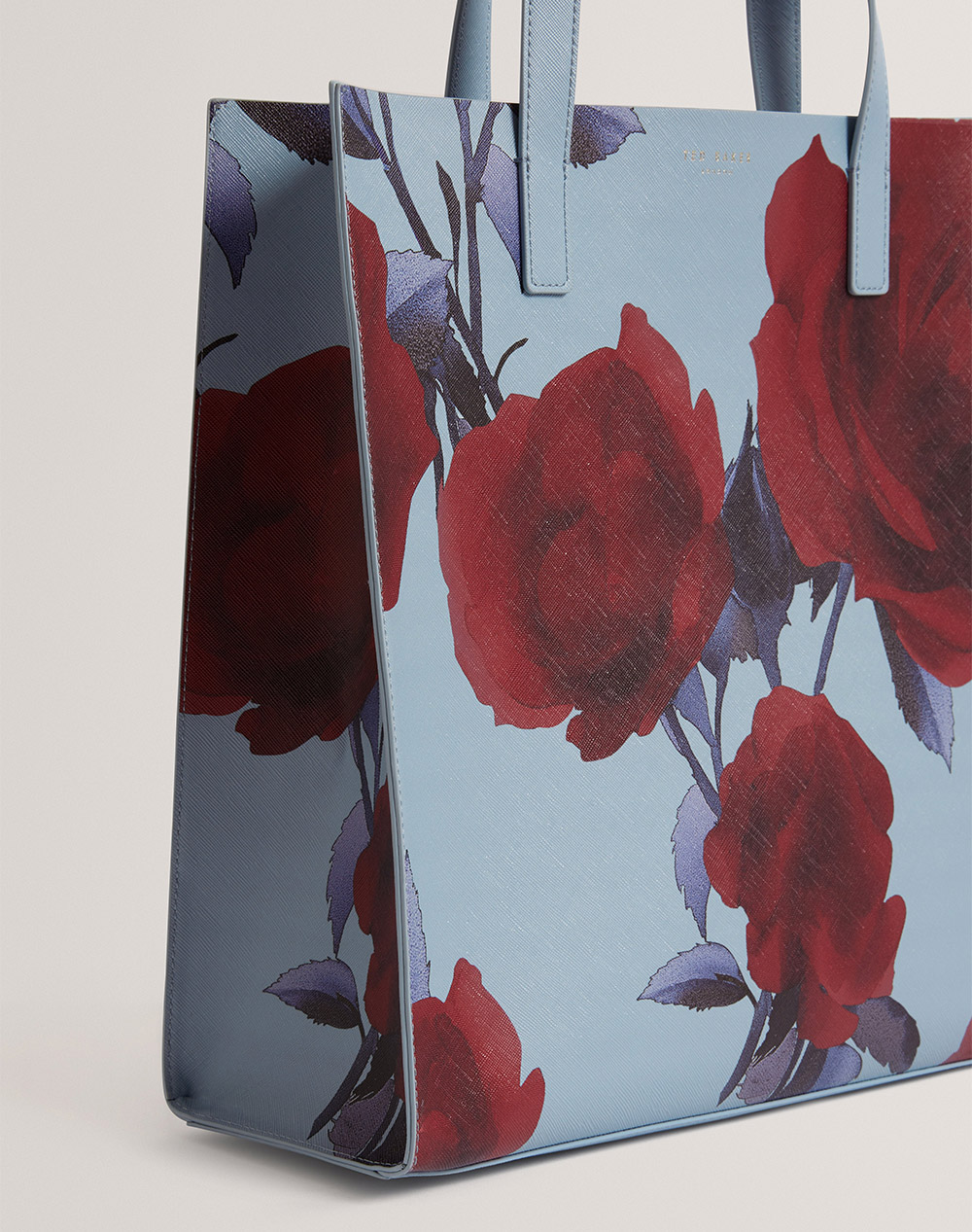 TED BAKER ELYZAA Large Rose Print Icon Bag 282644-mid Mixed φωτογραφία