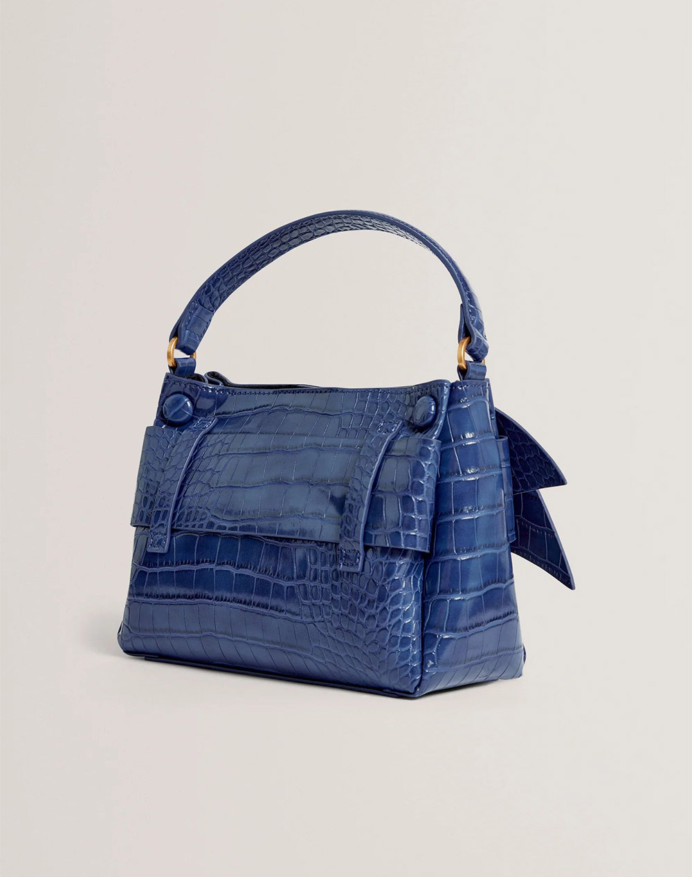 TED BAKER SSANSA Knot Bow Mini Top Handle Bag 282343-dk DarkBlue
