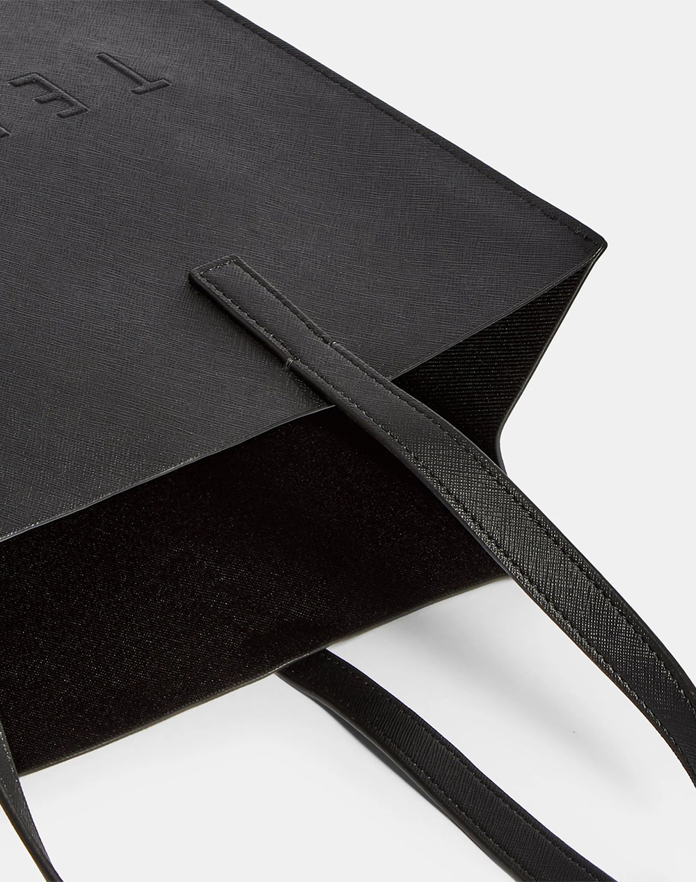 TED BAKER SOOCON Crosshatch Large Icon Bag 283998-BLACK Black φωτογραφία