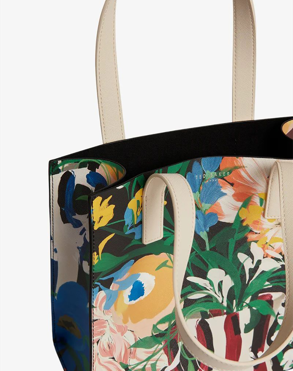 Ted Baker Bouconi Floral Bouquet Printed Small Icon Bag 284100-Multicol Multi Γυναικεία αξεσουάρ τσάντες Politikos Shop Πολιτικός