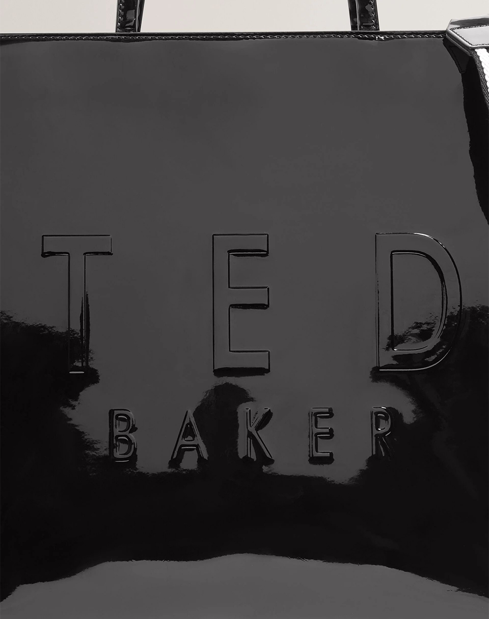 Ted Baker Iconny Webbing Large Icon Bag 283615-Black Black Γυναικεία αξεσουάρ τσάντες Politikos Shop Πολιτικός