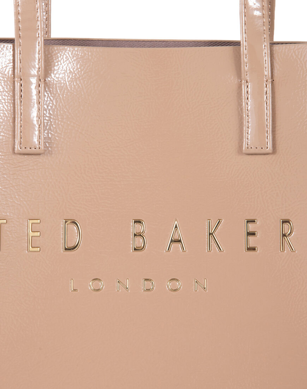 Ted Baker Crinion Crinkle Small Icon Bag 283873-Stone Biege Γυναικεία αξεσουάρ τσάντες Politikos Shop Πολιτικός