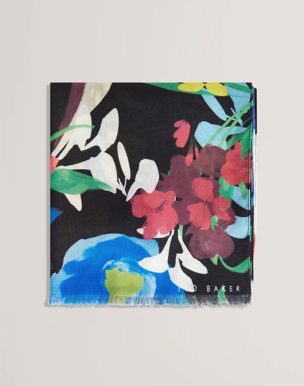 TED BAKER TED BAKER SANDYYS Bouquet Print Woven Scarf 284077-multicol Multi