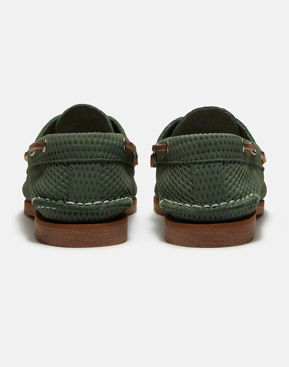 Timberland Boat Shoe Tb0A2Q9X-Es7 Green Γυναικεία παπούτσια Μοκασινια Μπαλαρινες Politikos Shop Πολιτικός