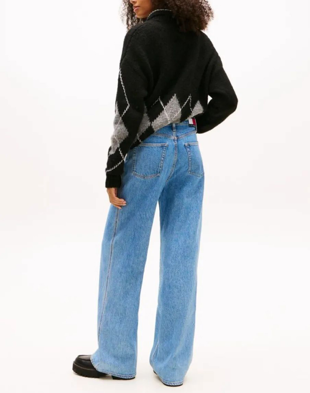 TOMMY JEANS TOMMY JEANS CLAIRE HR WD AI4116 DW0DW19558-1AB32 DenimLightBlue - 2