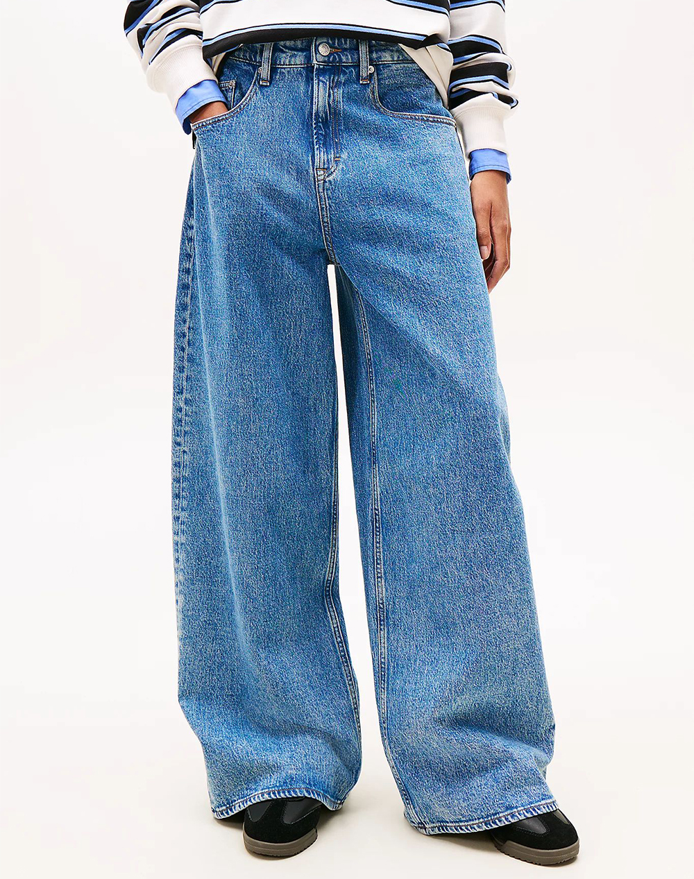 TOMMY JEANS CHARLIE MR LOOSE WD AI4136 DW0DW19755-1A532 DenimLightBlue