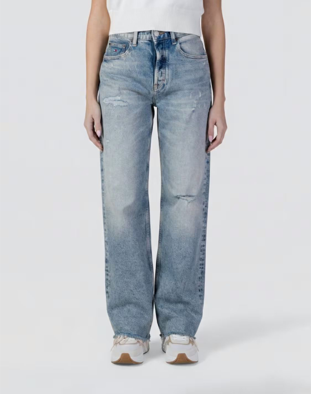 TOMMY JEANS MIA MR RLXD STR CBF EI2119 DW0DW22437-1AB32 DenimLightBlue