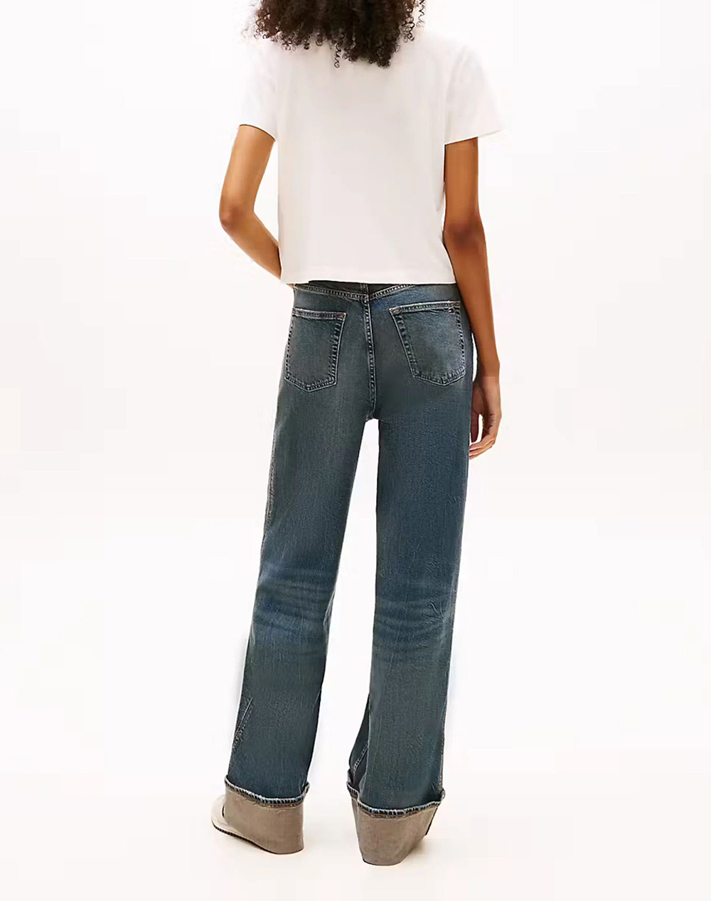 TOMMY JEANS TOMMY JEANS TJW REG GMD VARSITY SS TEE DW0DW22458-YBH OffWhite - 2