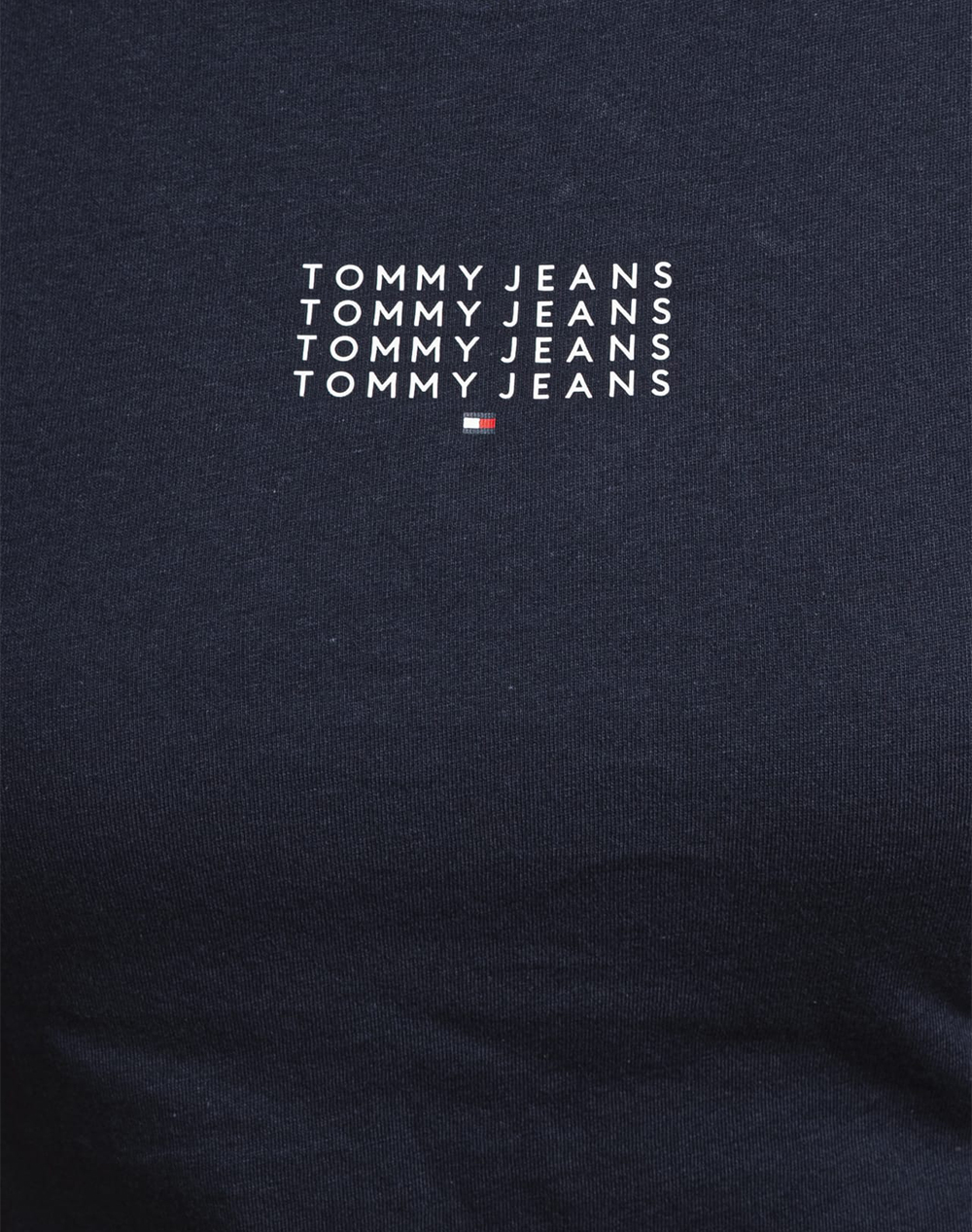 Tommy Jeans Tjw Slim Multi Linear Ss Tee Dw0Dw21841-C1G Darkblue Γυναικεία ρούχα μπλούζες Τ-Shirt Politikos Shop Πολιτικός