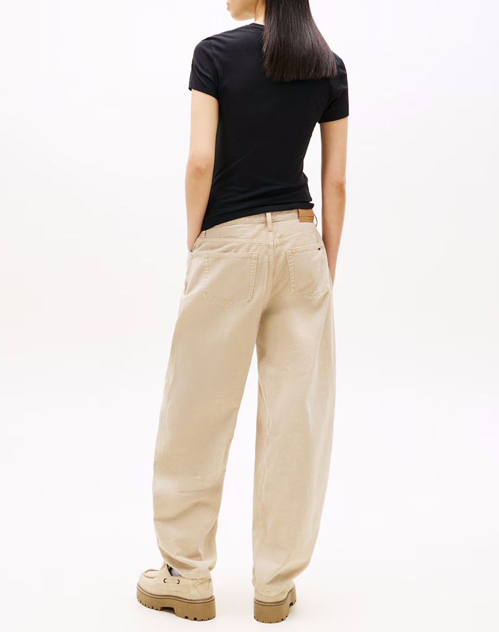 TOMMY JEANS TOMMY JEANS TJW SLIM LINEAR TEE EXT DW0DW18398-0GK Black - 2