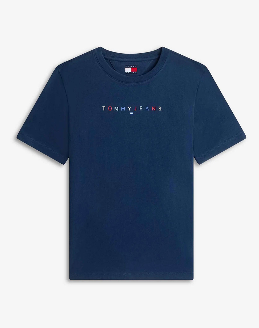 Tommy Jeans Tjw Rlx Color Linear Ss Tee Ext Dw0Dw22784-C1G Darkblue Γυναικεία ρούχα μπλούζες Τ-Shirt Politikos Shop Πολιτικός