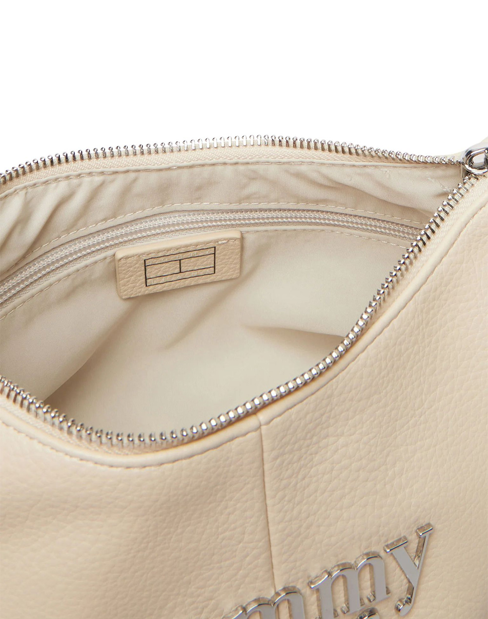 Tommy Jeans Tjw Bold Shoulder Bag Aw0Aw18468-Acg Cream Γυναικεία αξεσουάρ τσάντες Politikos Shop Πολιτικός