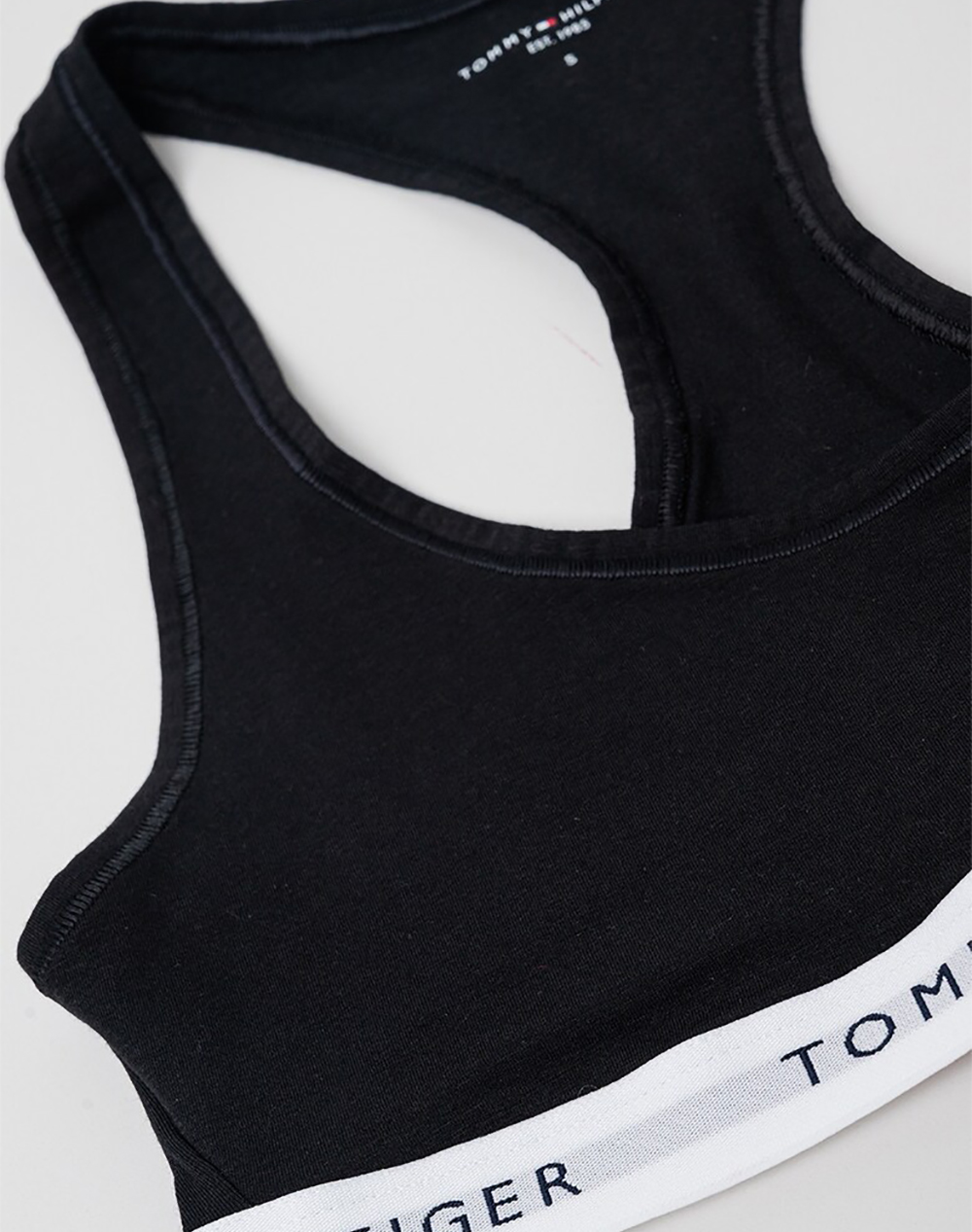 Tommy Hilfiger Unlined Bralette Uw0Uw03820-Beh Black Γυναικεία εσώρουχα Σουτιεν Politikos Shop Πολιτικός