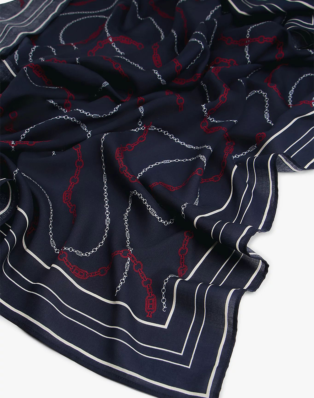 TOMMY HILFIGER PAREO UW0UW06423-0ZQ NavyBlue φωτογραφία
