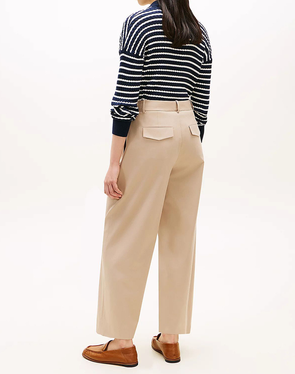 TOMMY HILFIGER TOMMY HILFIGER COTTON BARREL PLEATED CHINO WW0WW48993-AEG Biege - 2