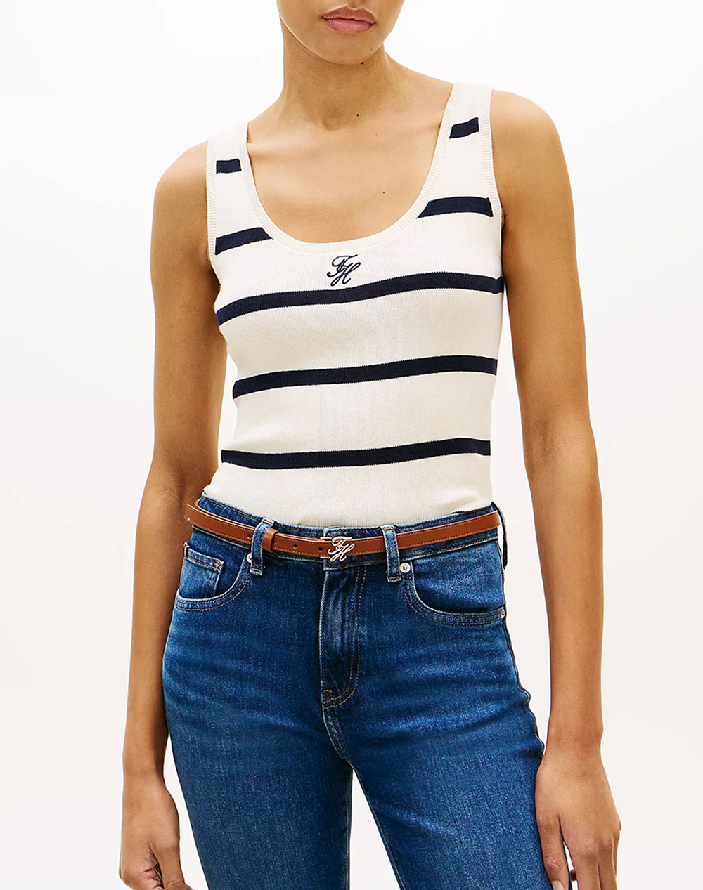 TOMMY HILFIGER CO FULL NEEDLE TANK WW0WW48480-0AN Mixed