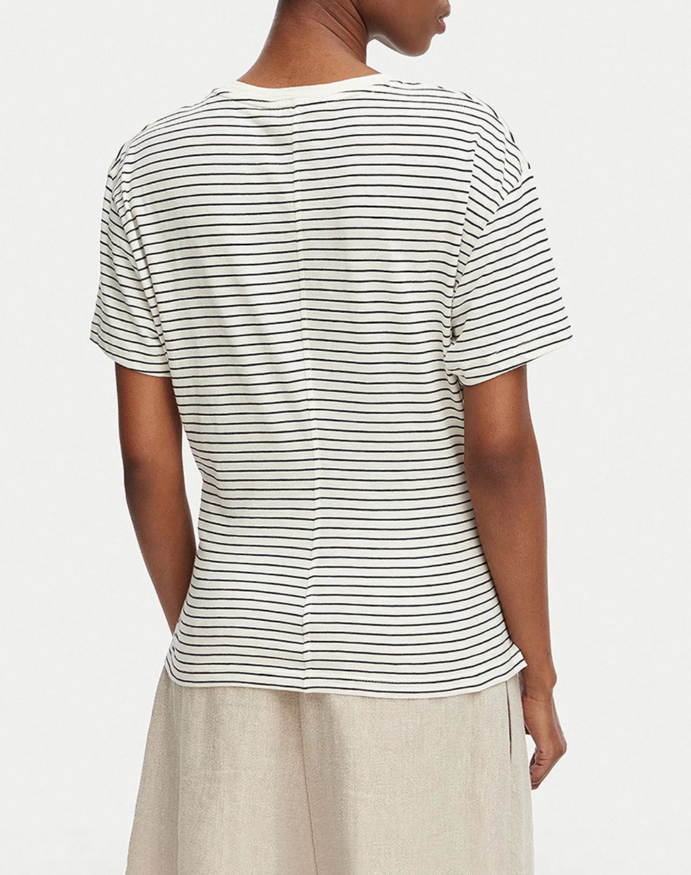 TOMMY HILFIGER TOMMY HILFIGER CO SLUB KNOT SS TEE WW0WW49256-04R Multi - 2