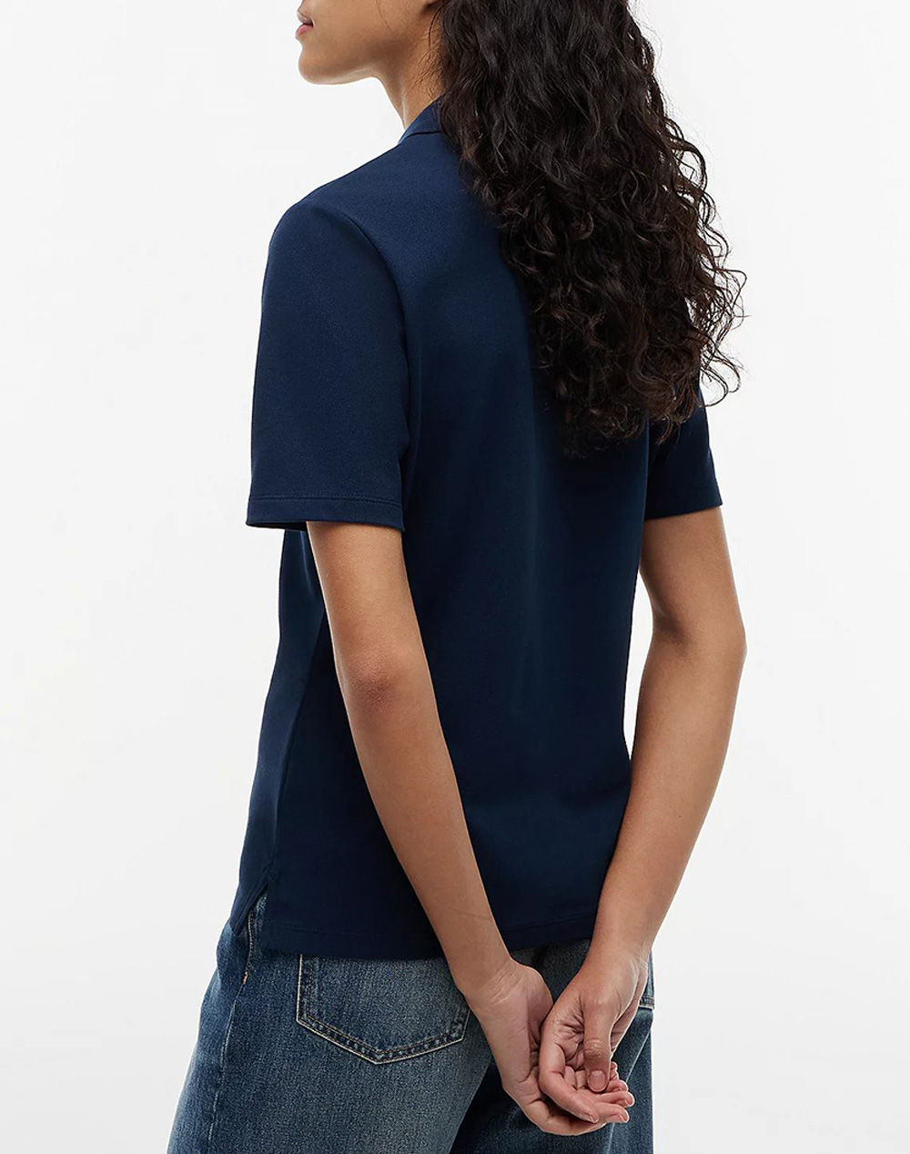 TOMMY HILFIGER 1985 REG PIQUE POLO SS WW0WW43224-C1G DarkBlue φωτογραφία