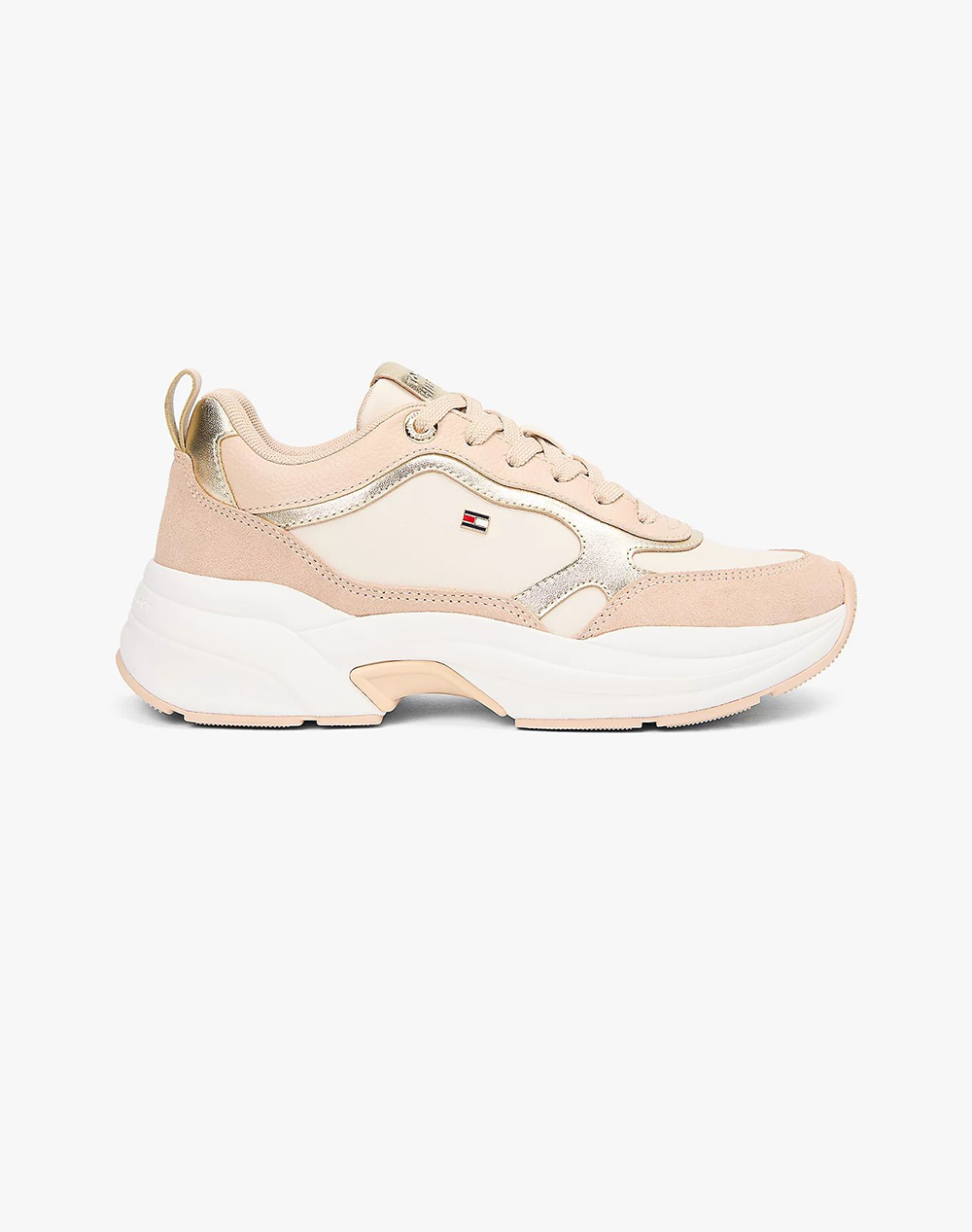 Γυναικεία sneakers σε χρυσο