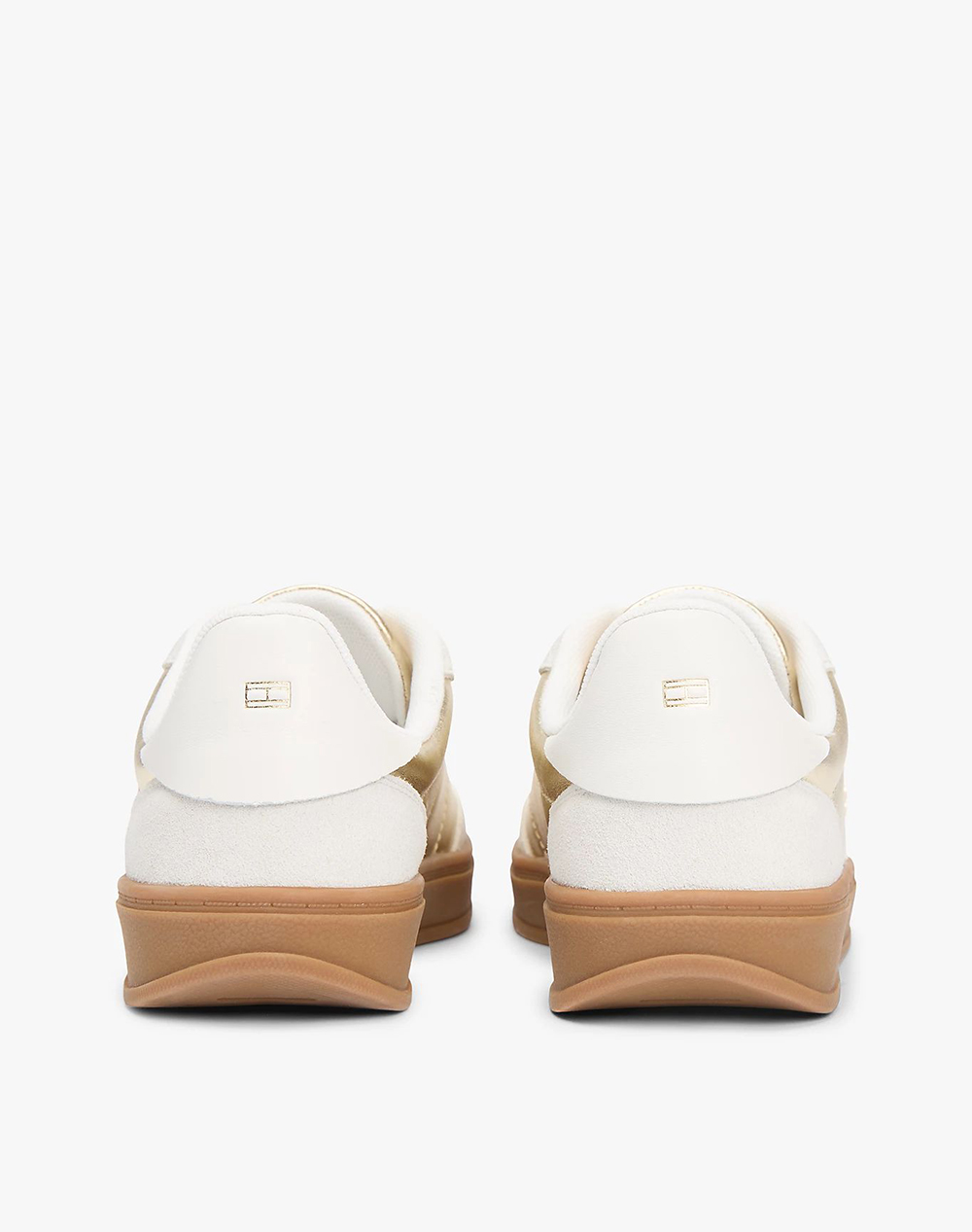 Tommy Hilfiger Mu Jackie Metallic Fw0Fw09026-0Ht Ecru Γυναικεία παπούτσια Sneakers Politikos Shop Πολιτικός