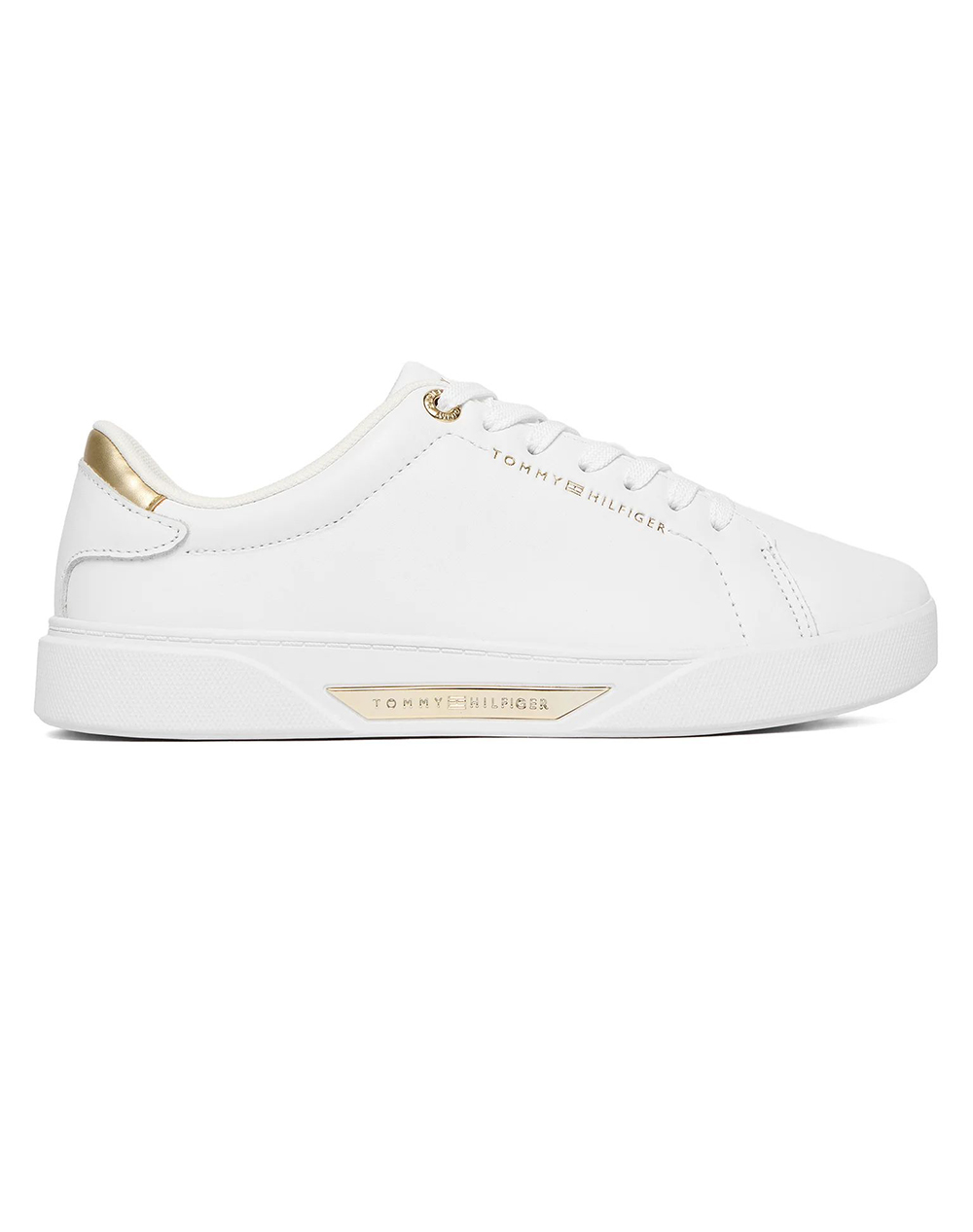 TOMMY HILFIGER ESSENTIAL CHIC COURT SNEAKER FW0FW09019-YBS White