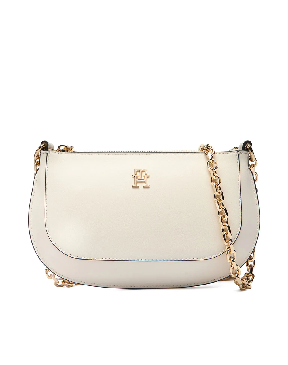 TOMMY HILFIGER TH GLAM MINI CHAIN CROSSOVER AW0AW18142-AEO Cream
