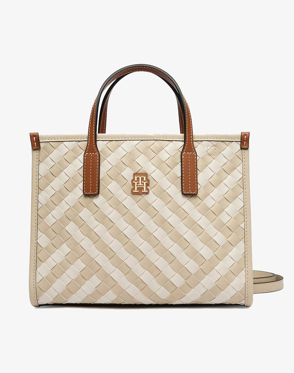 TOMMY HILFIGER TH CITY MINI TOTE AW0AW18393-0F4 Biege