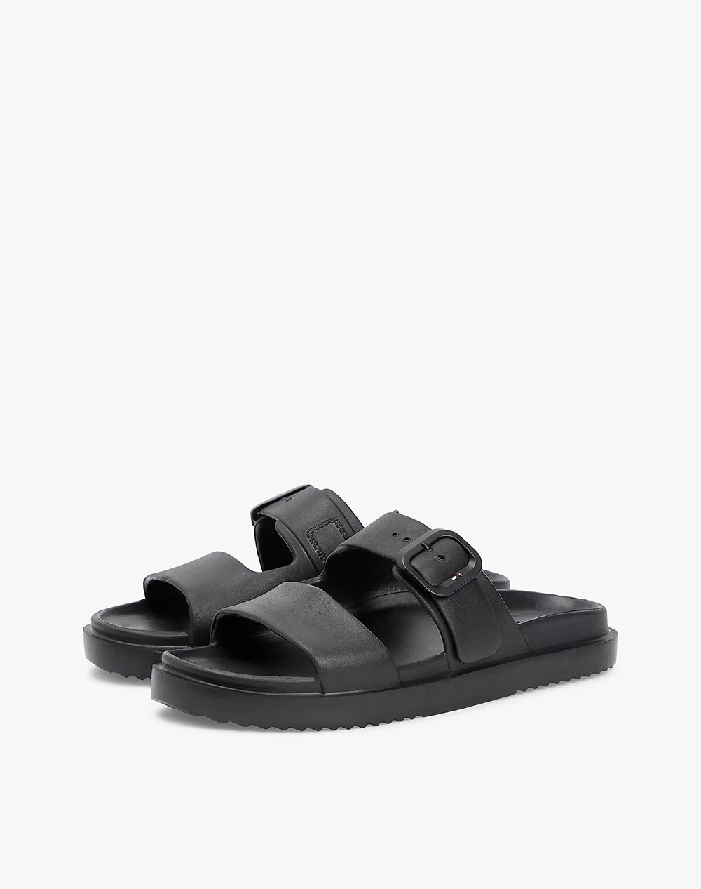 TOMMY HILFIGER TH LIGHT DOUBLE STRAP SANDAL FW0FW08953-BDS Black φωτογραφία