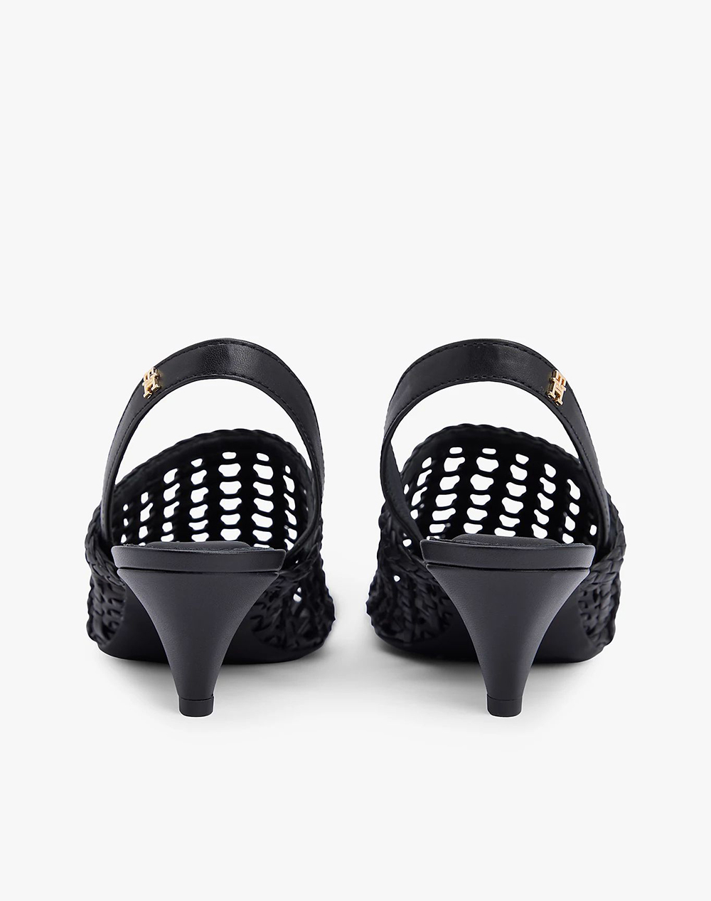 Tommy Hilfiger Th Woven Closed Toe Sandal Fw0Fw09213-Bds Black Γυναικεία παπούτσια Εσπαντριγιες Σανδαλια Politikos Shop Πολιτικός