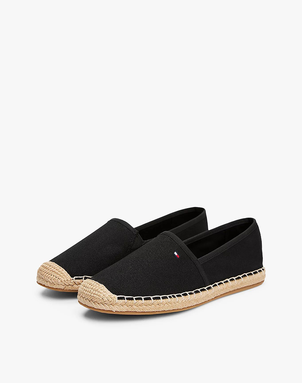 TOMMY HILFIGER FLAG CANVAS ESPADRILLE FW0FW08541-BDS Black φωτογραφία