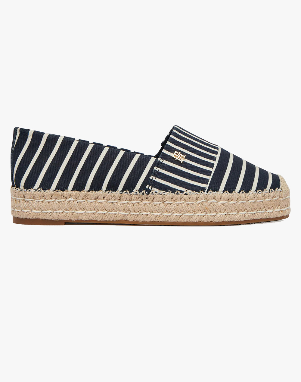TOMMY HILFIGER TH PLATFORM ESPADRILLE STRIPES FW0FW09143-DW6 NavyBlue