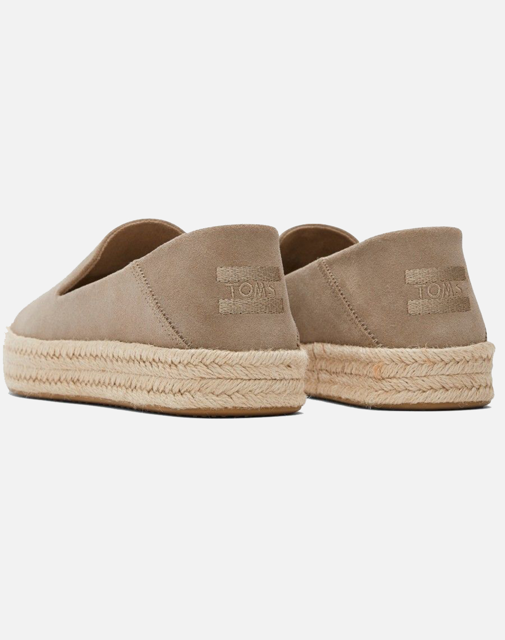 Toms Dun Suede Wm Caroln Esp 10020711-Natural Biege Γυναικεία παπούτσια Εσπαντριγιες Σανδαλια Politikos Shop Πολιτικός