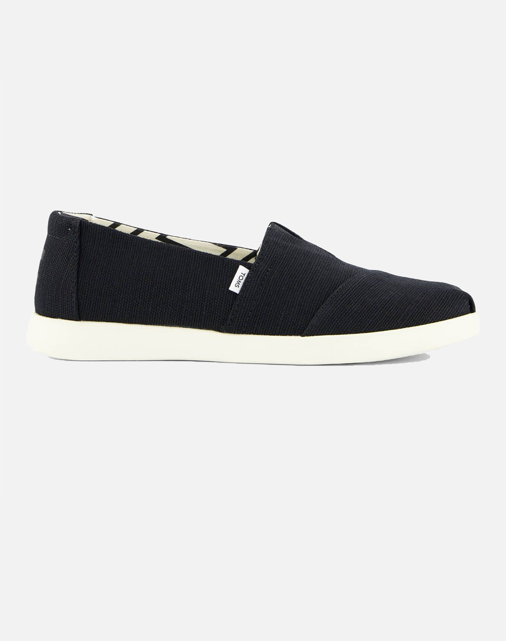 TOMS BLK HRTG CANVAS WM ALPLUS ESP 10021574-BLK_WHT Black