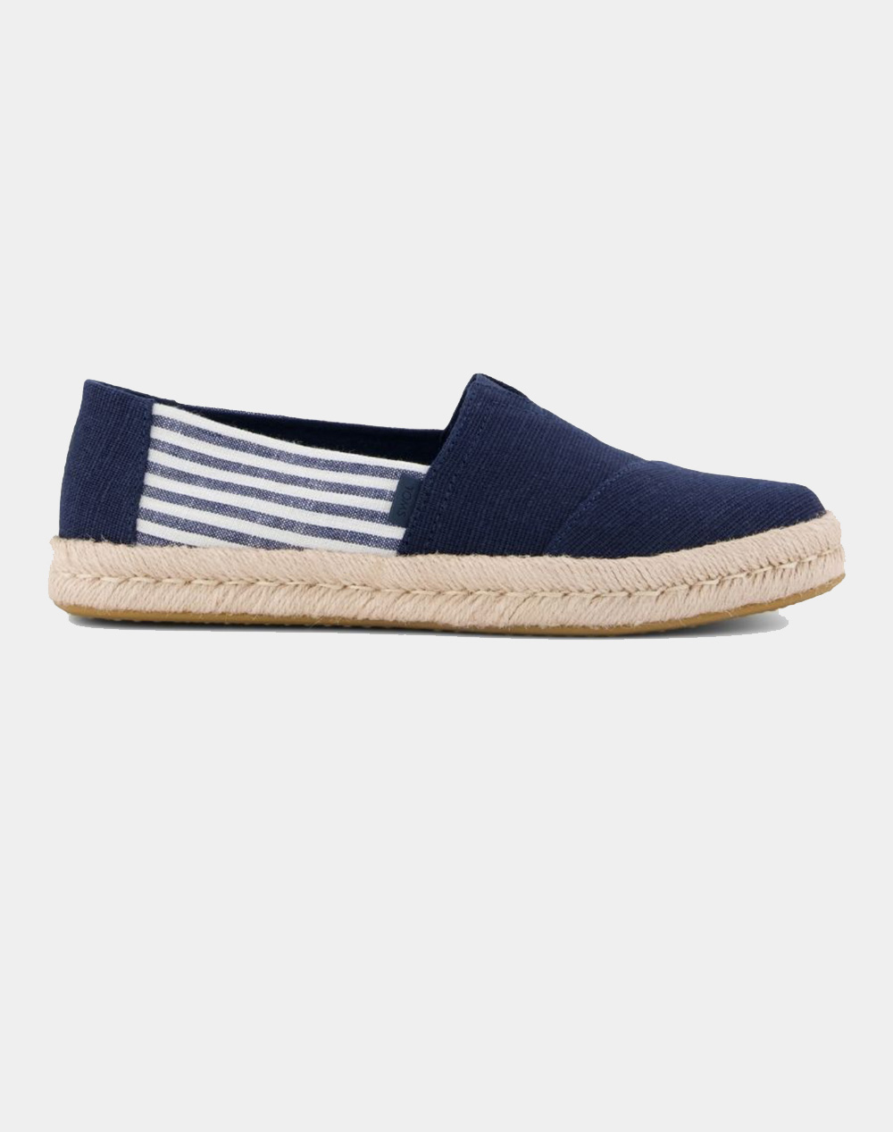TOMS NVY HRTG CVS/STRP WM ALROPE ESP 10023243-NAVY NavyBlue